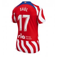Atletico Madrid Saul Niguez #17 Fußballbekleidung Heimtrikot Damen 2022-23 Kurzarm